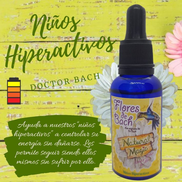 Flores de Bach Niños hiperactivos