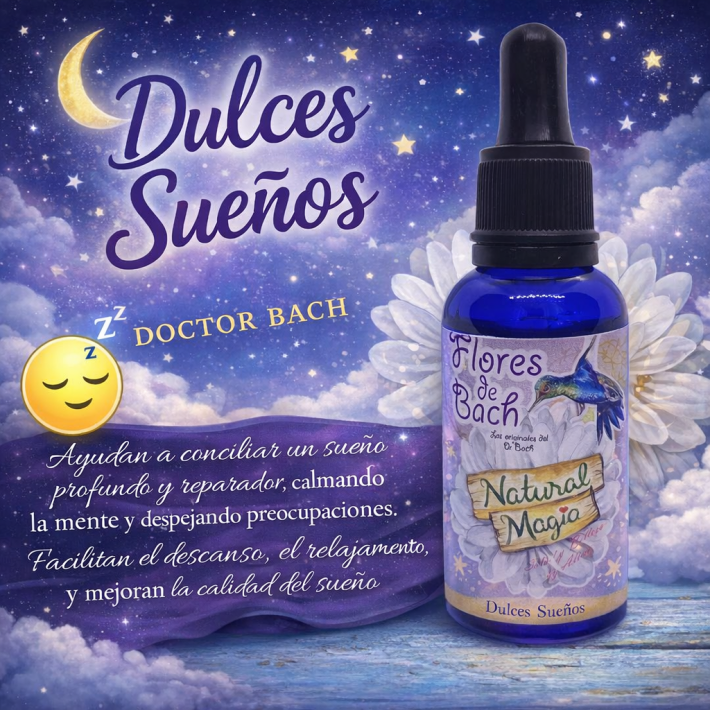 Flores de Bach Dulces Sueños